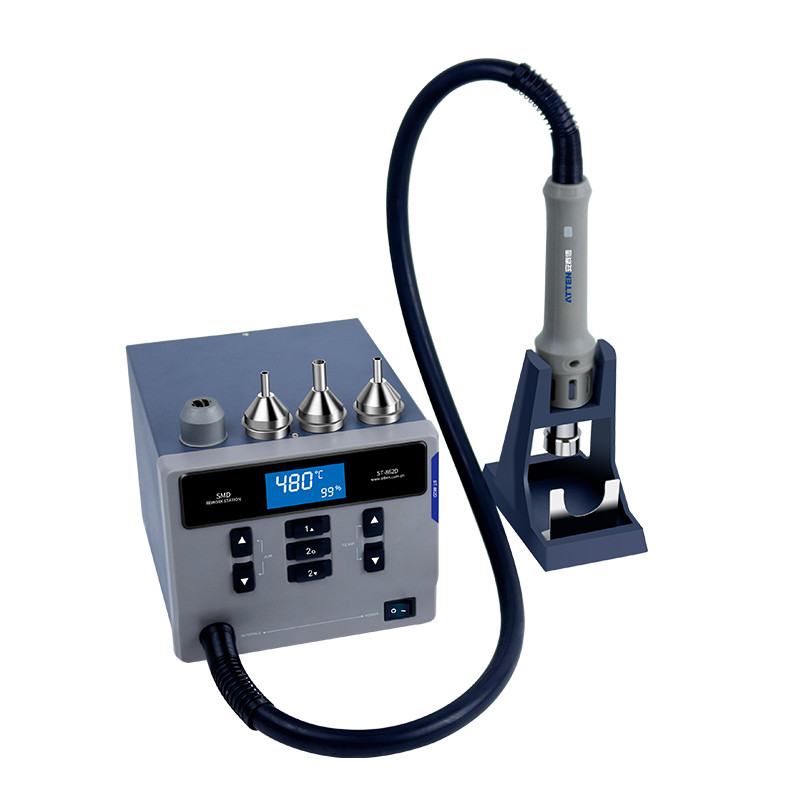 Lead-Free Hot Air Gun Soldering Rework Station w/ Four Nozzles [ATTEN  ST-862D] : ID 5238 : $249.95 : Adafruit Industries, Unique & fun DIY  electronics and kits