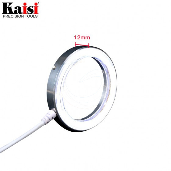 Kaisi Ultrathin 60 LED Adjustable Ring Light illuminator Lamp For STEREO  ZOOM Microscope USB PlugNew