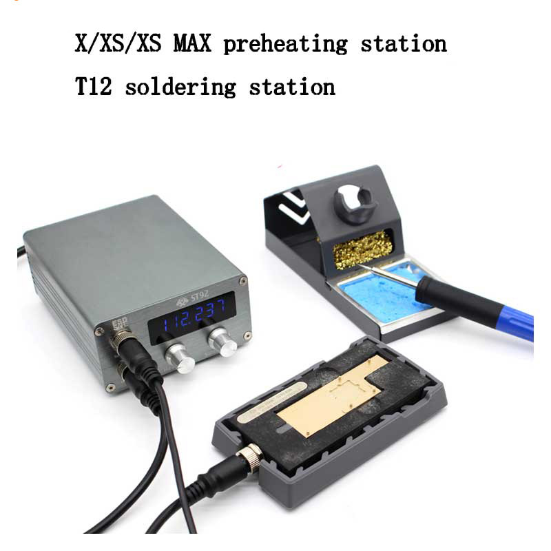 Oss St 92 Soldering Station Electronic Welding Iron Iphone X Xs Max Motherboard Layered Heating Station T12 Soldering Iron Tips Soldering Stationsnew