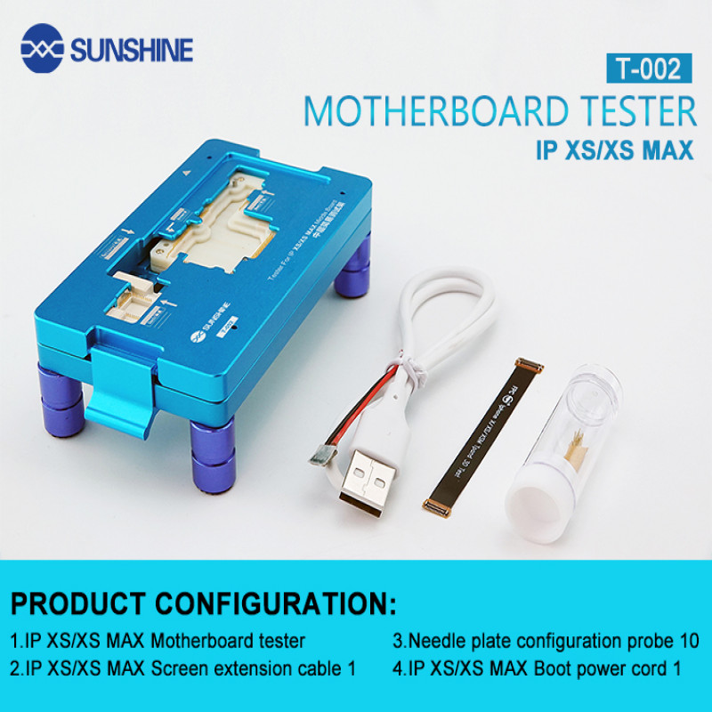Sunshine T 002 For IPhone XS/XS Max Motherboard Tester Fixture 